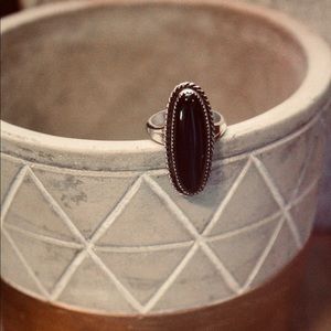 Black Onyx Ring 🌿